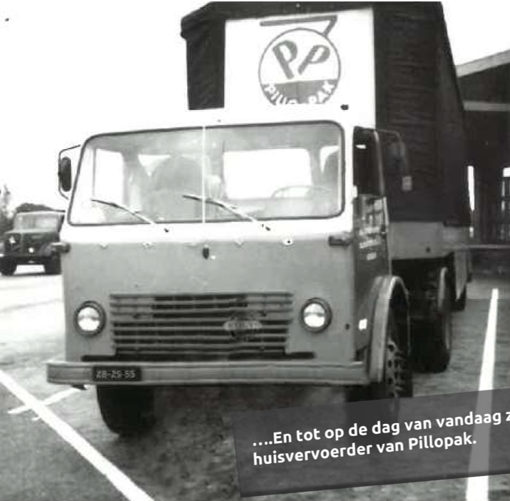 Schotpoort als huisvervoerder van Pillopak.